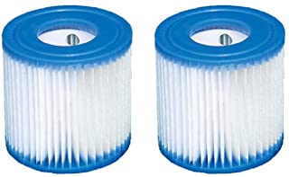 2-x cartucho de filtros tipo H (29007) de Intex para filtros de bombas 28601- 28602