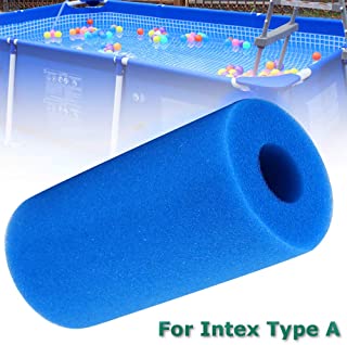 DEBEME Filtro de Entrada de Esponja Reutilizable Lavable Filtro de Piscina Esponja de Cartucho de Espuma Intex Tipo A