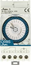 Orbis Supra D 230 V Interruptor horario analogico de distribucion- OB290132N