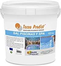 Tecno Prodist Sal Piscinas Sal Especial para la cloracion Salina de Piscinas y SPA - En Cubo de 12 kg Facil Aplicacion